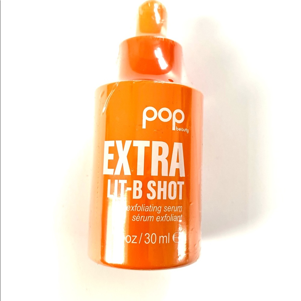 Extra Lit -B Shot Exfoliating Serum , Pop Beauty .